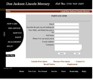 Don Jackson Lincoln Mercury